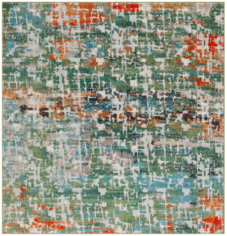 Safavieh Madison Mad469W Sage/Rust Rug.