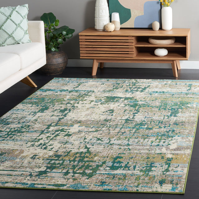 Safavieh Madison Mad469Y Green/Beige Rug.