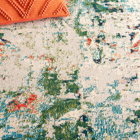 Safavieh Madison Mad478Y Green/Rust Rug.