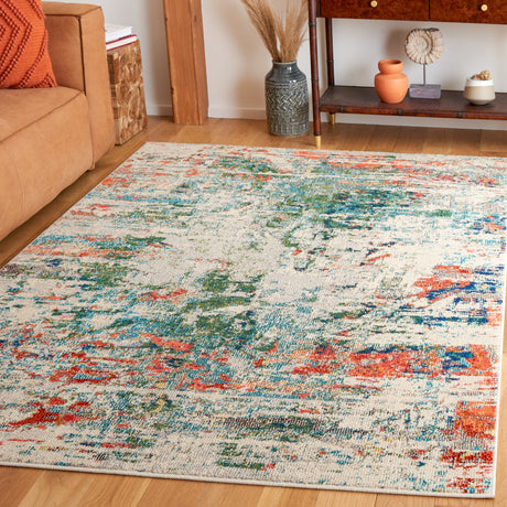 Safavieh Madison Mad478Y Green/Rust Rug.