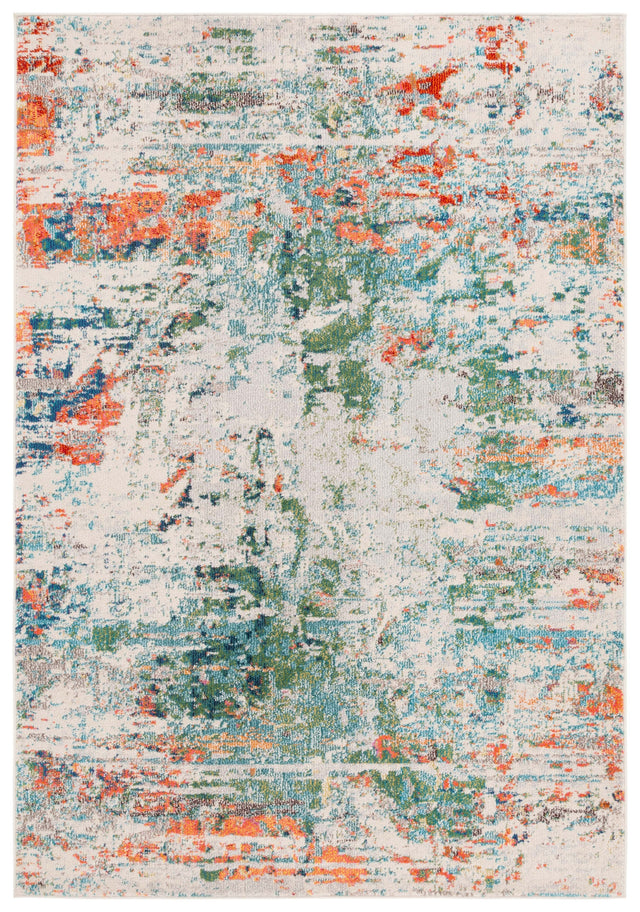 Safavieh Madison Mad478Y Green/Rust Rug.