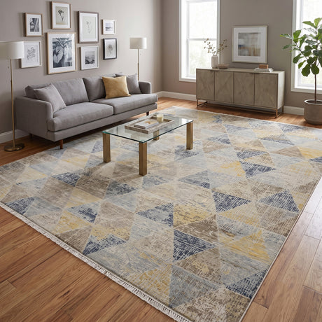 Amer Majestic MAJ-52 Ivory area rug - lifestyle view