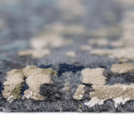 Amer Majestic MAJ-1 Dark Gray area rug - profile view