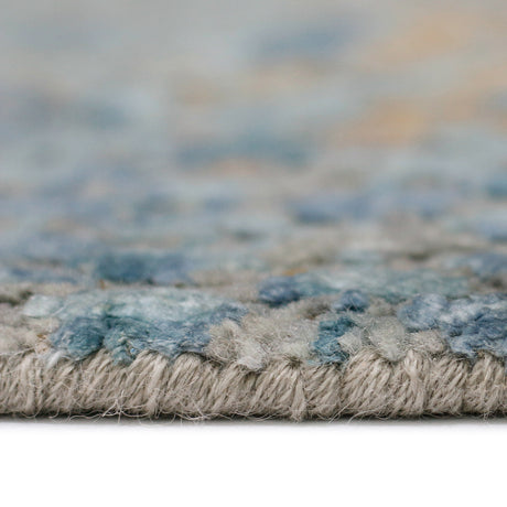 Amer Majestic MAJ-10 Blue area rug - profile view