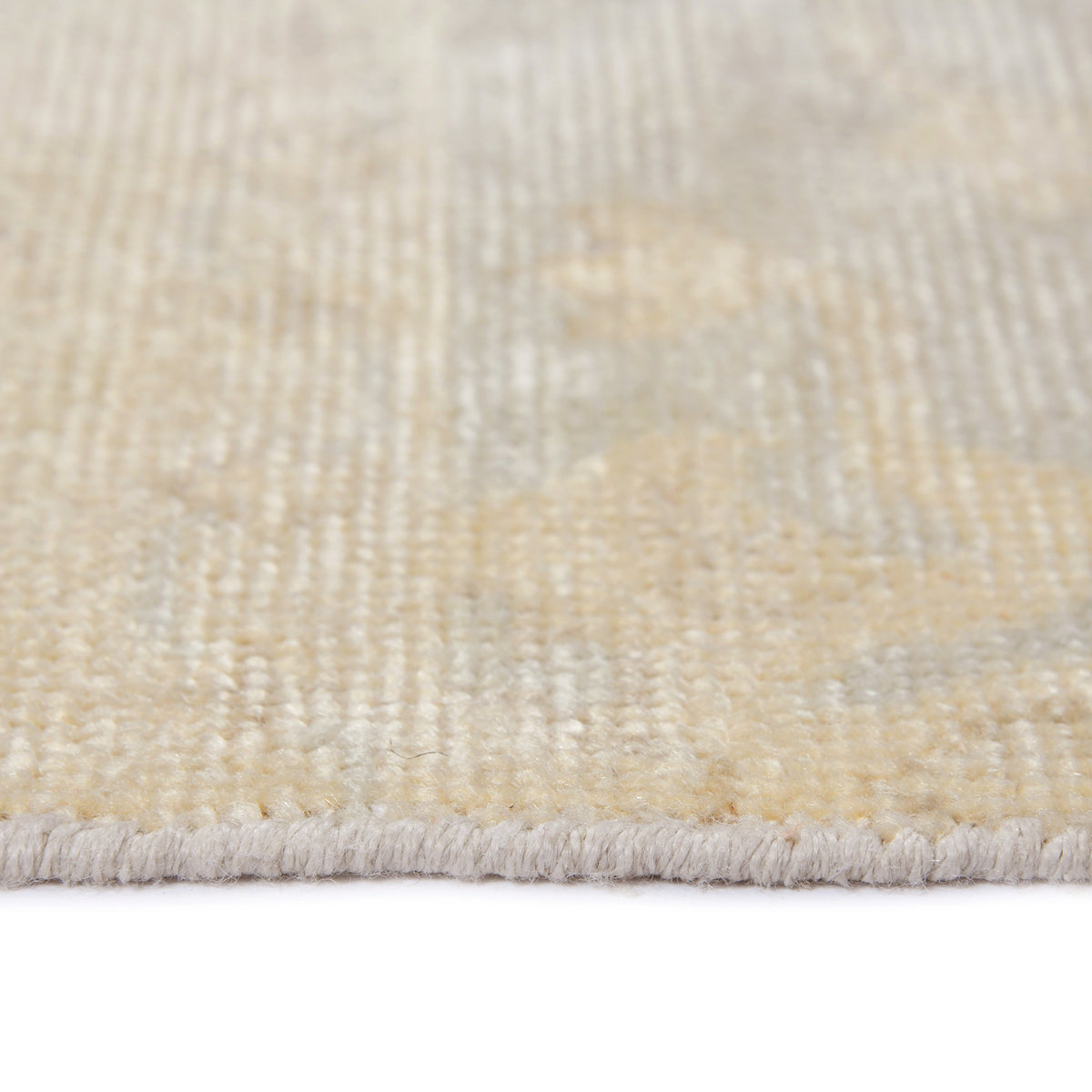 Amer Maya MAYA-6 Light Gray area rug - profile view