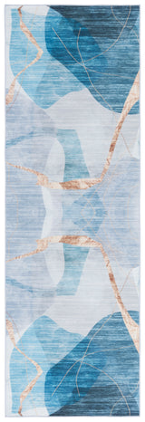 Safavieh Malibu Mbu836M Blue/Gold Rug.