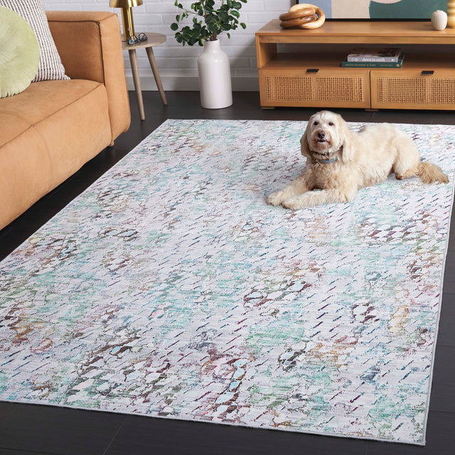 Safavieh Malibu Mbu913F Grey/Green Rug.