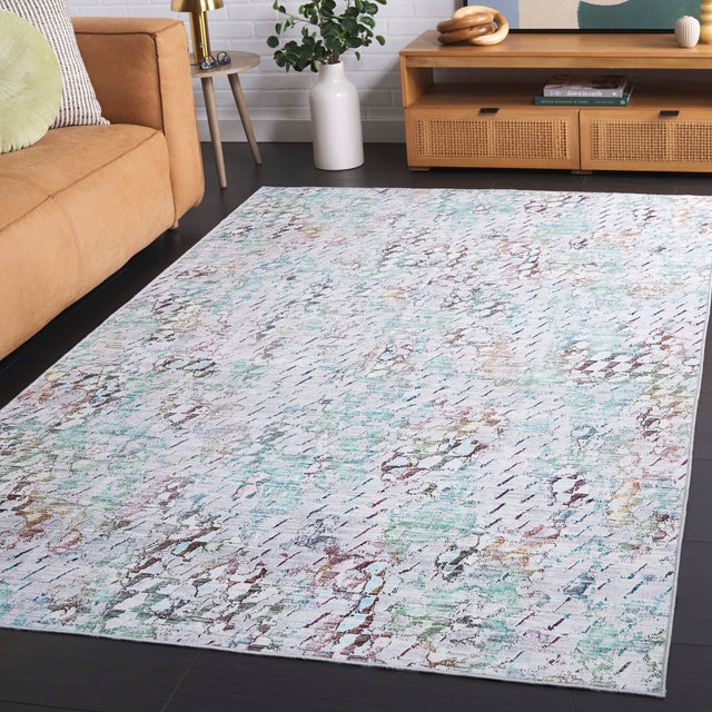 Safavieh Malibu Mbu913F Grey/Green Rug.