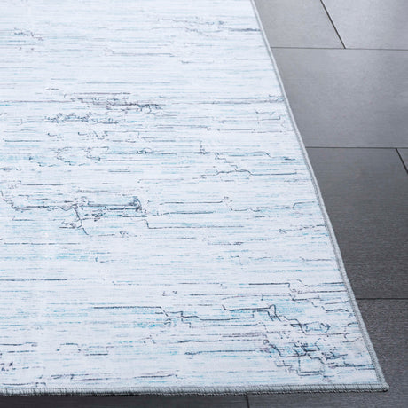 Safavieh Malibu Mbu914F Grey/Turquoise Rug.