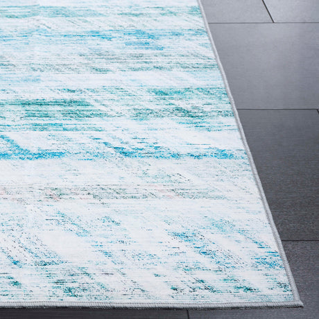 Safavieh Malibu Mbu919B Grey/Aqua Rug.