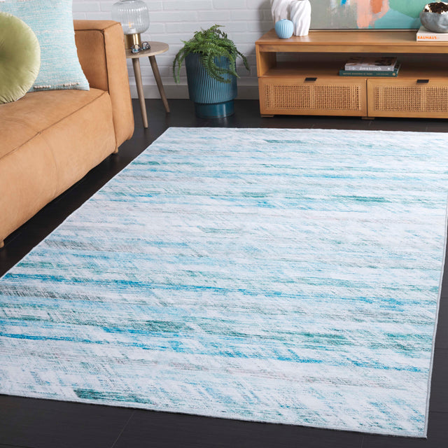 Safavieh Malibu Mbu919B Grey/Aqua Rug.