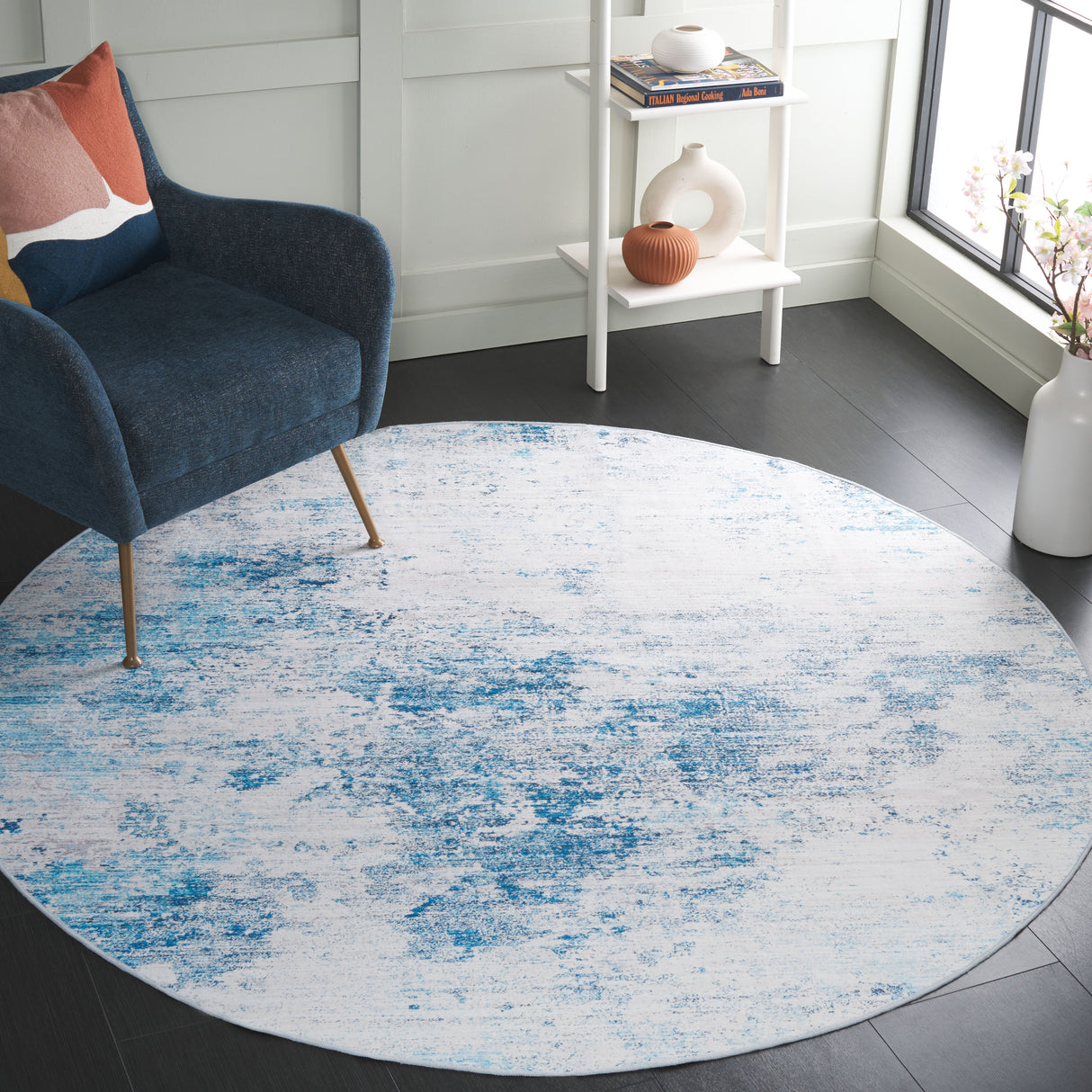 Safavieh Malibu Mbu943B Beige/Turquoise Rug.
