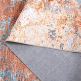 Safavieh Malibu Mbu943P Rust/Aqua Rug.