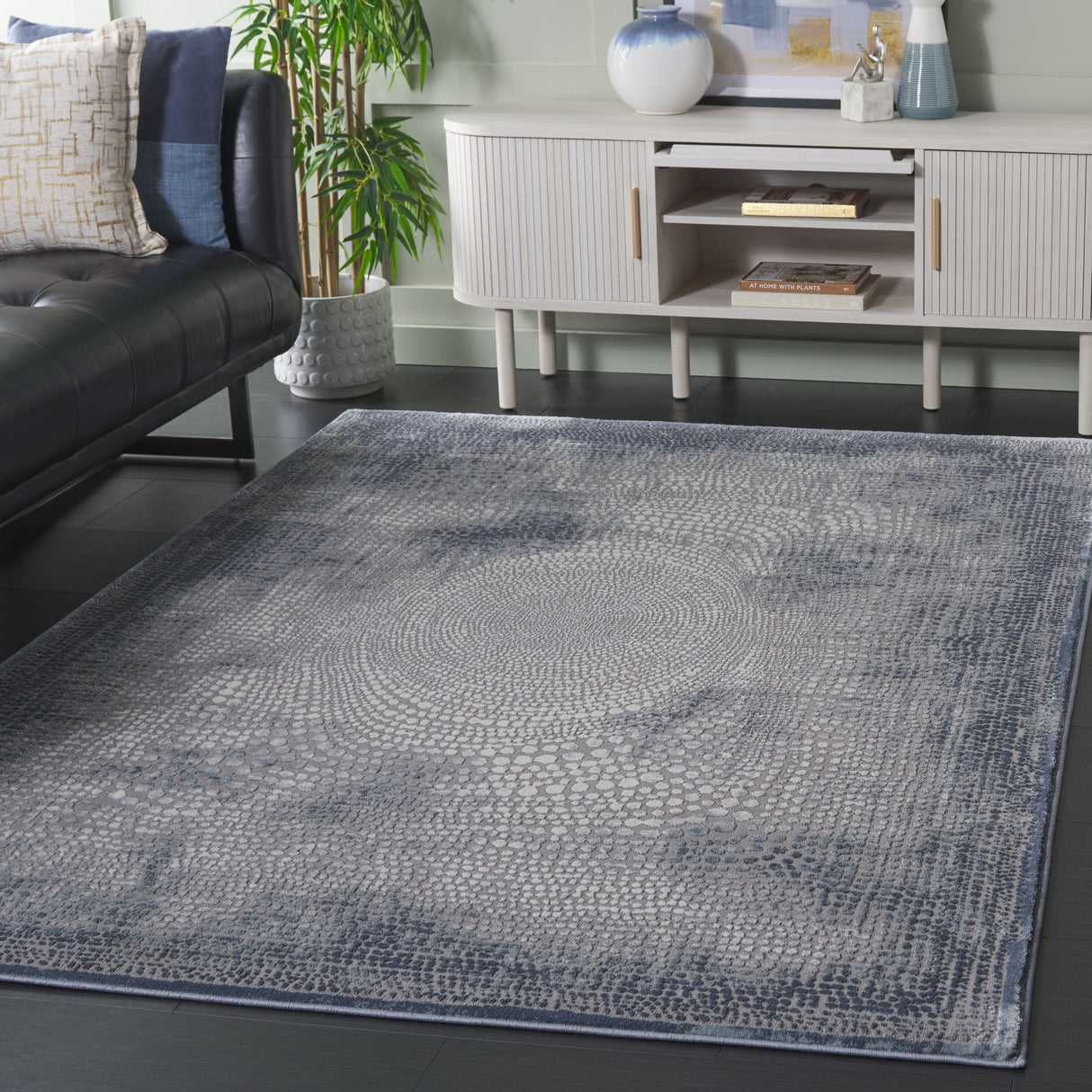 Safavieh Meadow Mdw333N Blue/Ivory Rug.