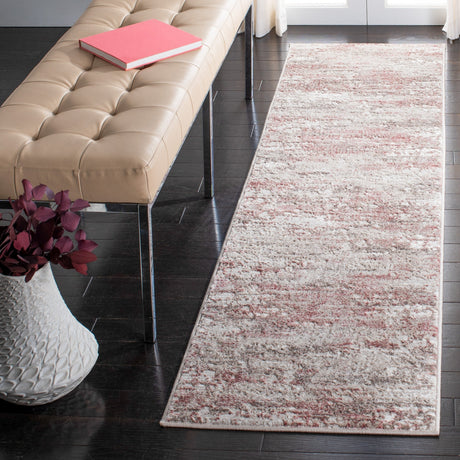 Safavieh Meadow Mdw585B Beige/Pink Rug.