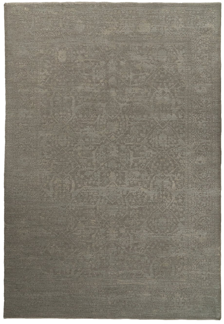 Dynamic Rugs Meadow 17971 Power Loomed Transitional Grey Rug