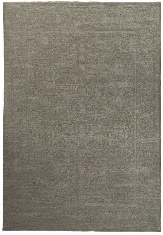 Dynamic Rugs Meadow 17971 Power Loomed Transitional Grey Rug