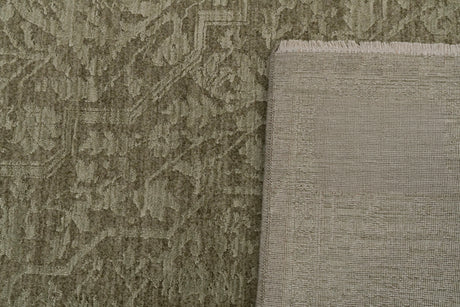 Dynamic Rugs Meadow 17973 Power Loomed Traditional Sage/Beige Rug