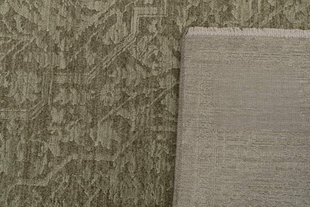 Dynamic Rugs Meadow 17973 Power Loomed Traditional Sage/Beige Rug