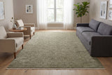 Dynamic Rugs Meadow 17973 Power Loomed Traditional Sage/Beige Rug