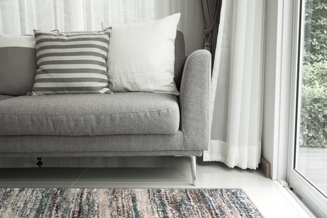 Dynamic Rugs Mehari 23094 Blue Rugs - room scene