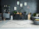Dynamic Rugs Mehari 23229 Ivory / Grey Rugs - room scene