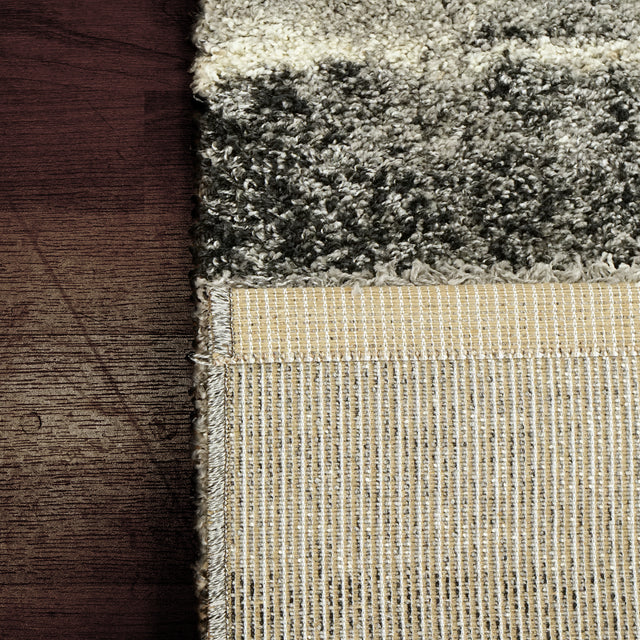Dynamic Rugs Mehari 23258 Grey / Charcoal Rugs - corner detail