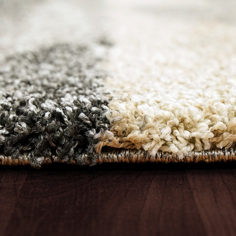 Dynamic Rugs Mehari 23258 Grey / Charcoal Rugs - pile detail