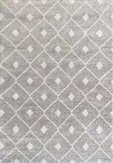 Dynamic Rugs Mehari 23275 Power Loomed Contemporary Grey/Ivory Rug