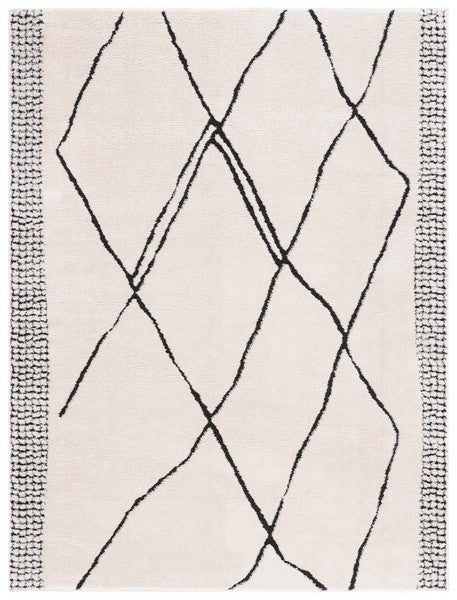 Safavieh Melody Mel104A Ivory/Black Rug.