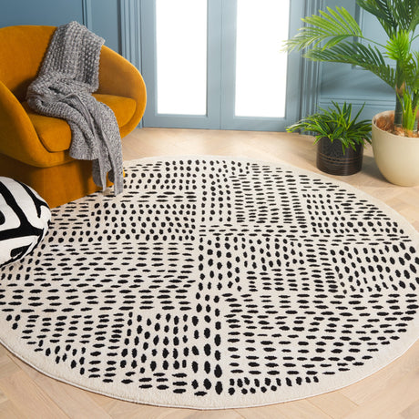 Safavieh Melody Mel132A Ivory/Black Rug.