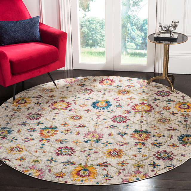 Safavieh Merlot Mer107A Cream/Multi Rug.