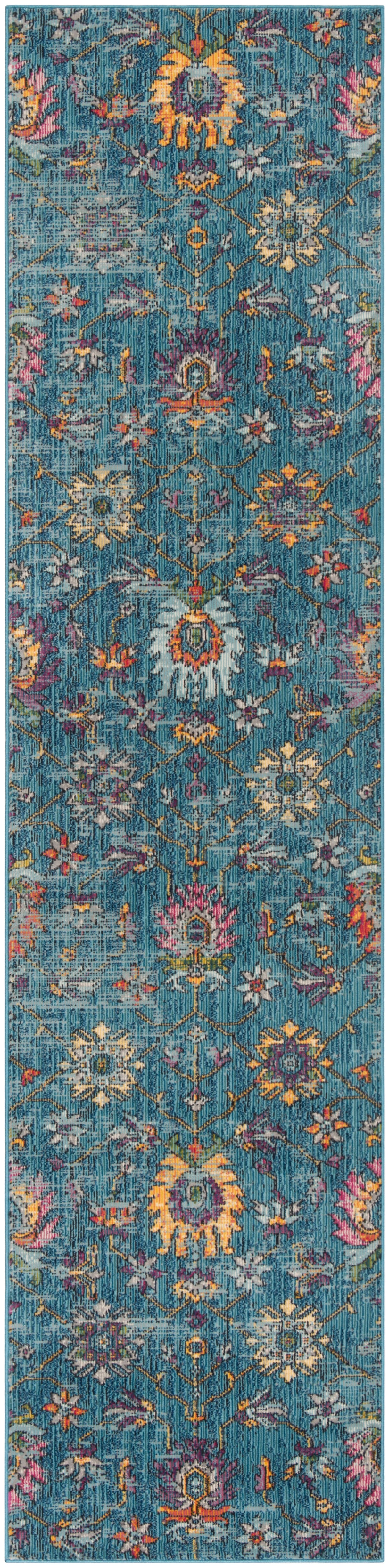 Safavieh Merlot Mer107M Blue/Multi Rug.