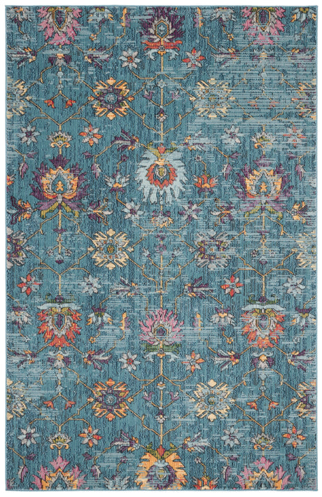 Safavieh Merlot Mer107M Blue/Multi Rug.