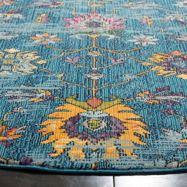 Safavieh Merlot Mer107M Blue/Multi Rug.