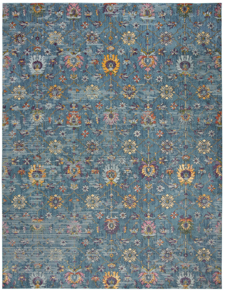 Safavieh Merlot Mer107M Blue/Multi Rug.