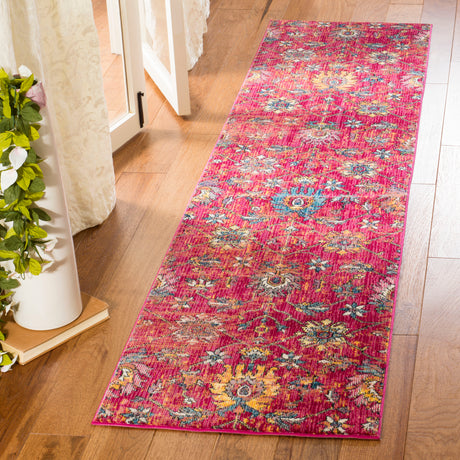 Safavieh Merlot Mer107Q Red/Multi Rug.