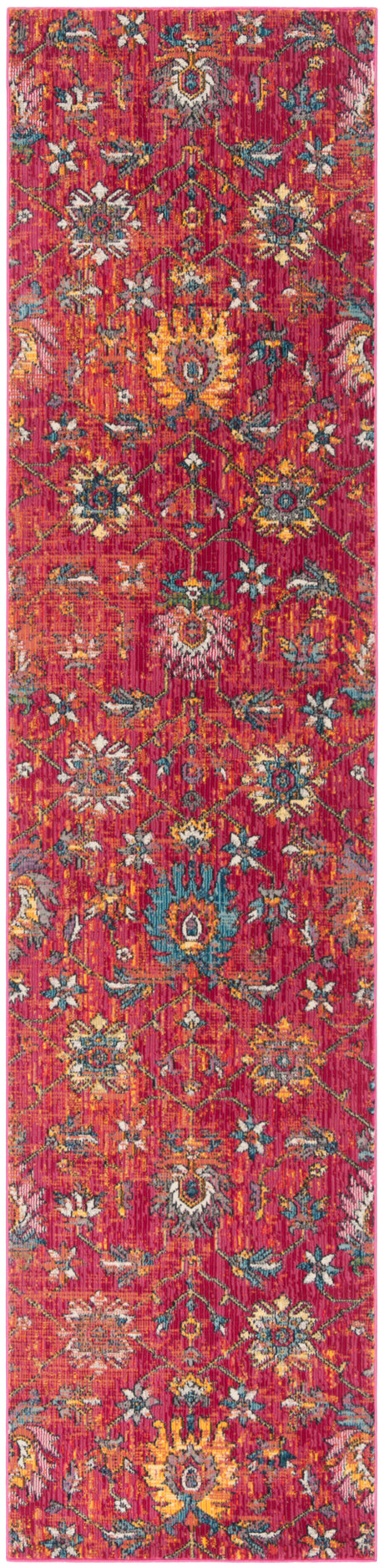 Safavieh Merlot Mer107Q Red/Multi Rug.