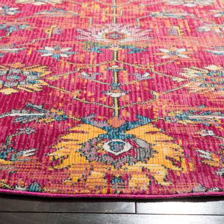 Safavieh Merlot Mer107Q Red/Multi Rug.