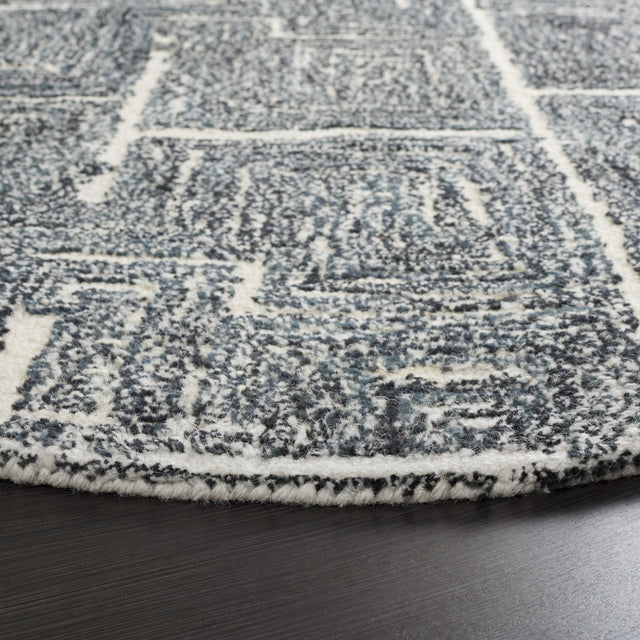 Safavieh Metro Met177Z Black/Ivory Rug.