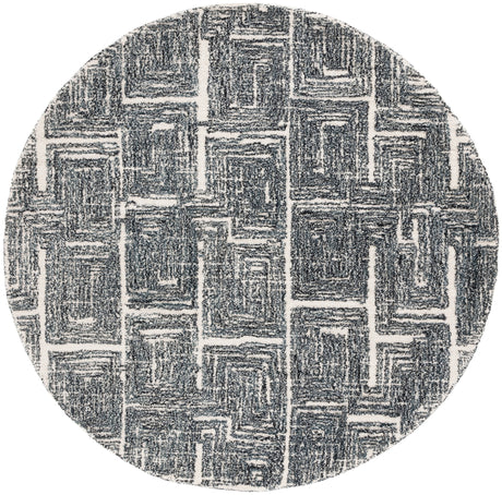 Safavieh Metro Met177Z Black/Ivory Rug.