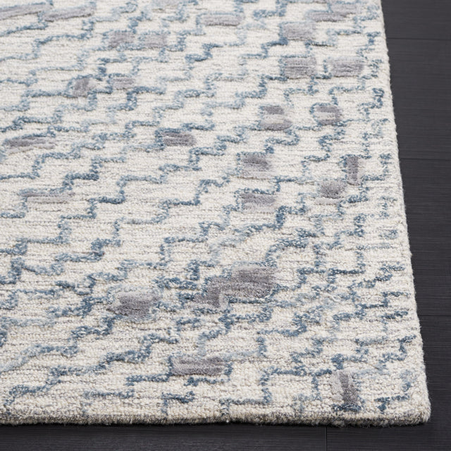 Safavieh Metro Met178F Grey/Ivory Rug.