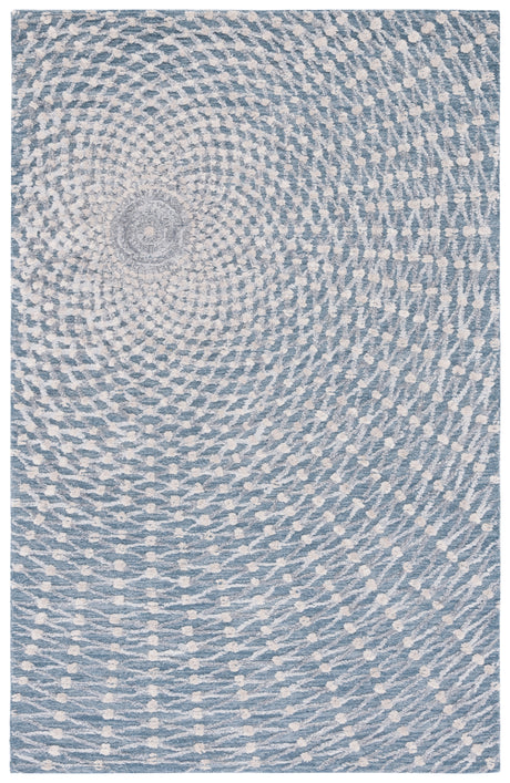 Safavieh Metro Met180F Grey/Beige Rug.