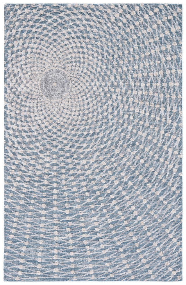 Safavieh Metro Met180F Grey/Beige Rug.