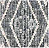 Safavieh Metro Met185Z Black/Ivory Rug.