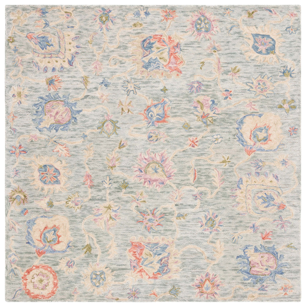 Safavieh Metro Met225M Blue/Ivory Rug.