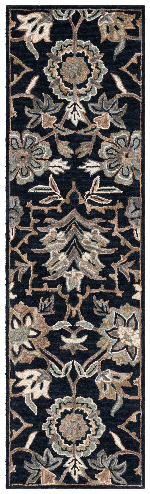 Safavieh Metro Met325Z Black/Beige Rug.