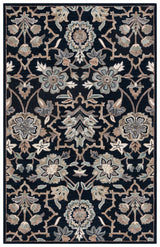 Safavieh Metro Met325Z Black/Beige Rug.