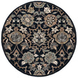 Safavieh Metro Met325Z Black/Beige Rug.