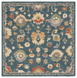 Safavieh Metro Met326H Dark Grey/Red Rug.